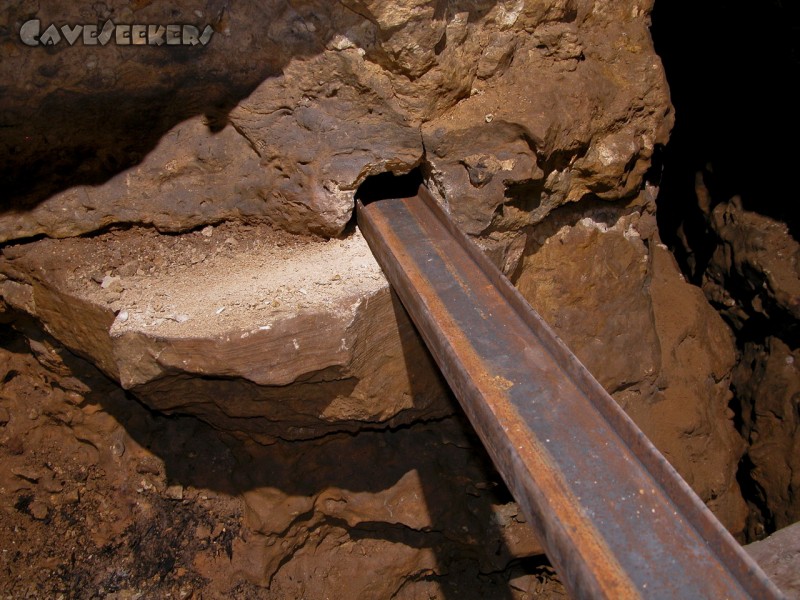 Rostnagelhöhle: Stahlkonstruktion.
