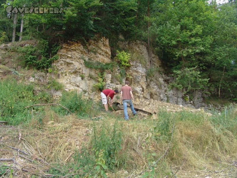 Rostnagelhöhle: Generatorhaus: Der Anfang.