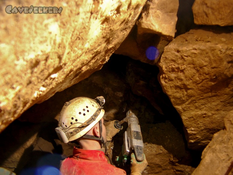 Rostnagelhöhle: Auf dem Weg ins Neuland.