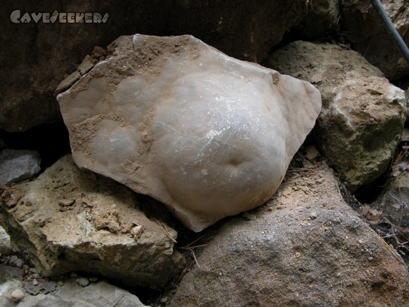 Rostnagelhöhle: Der Klingelknopf. Vom Härtegrad 16.