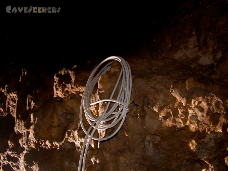 Rostnagelhöhle: Tropfsteinhalter