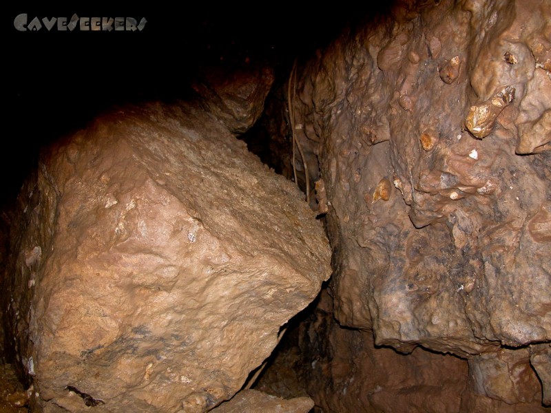 Rostnagelhöhle: und wieder runter