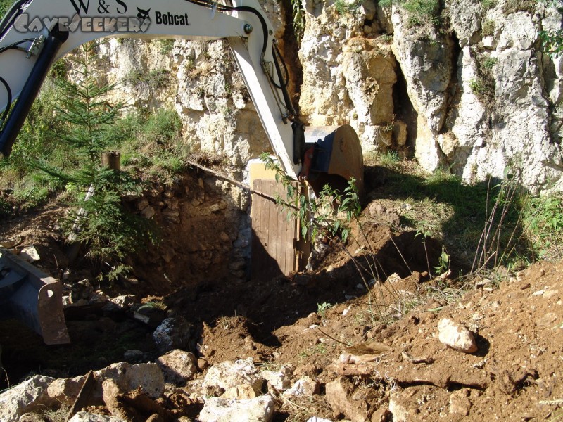 Rostnagelhöhle: Kurzer Prozess.