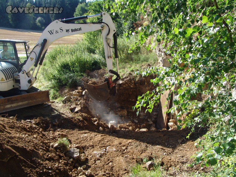 Rostnagelhöhle: Hau weg die Scheisse.