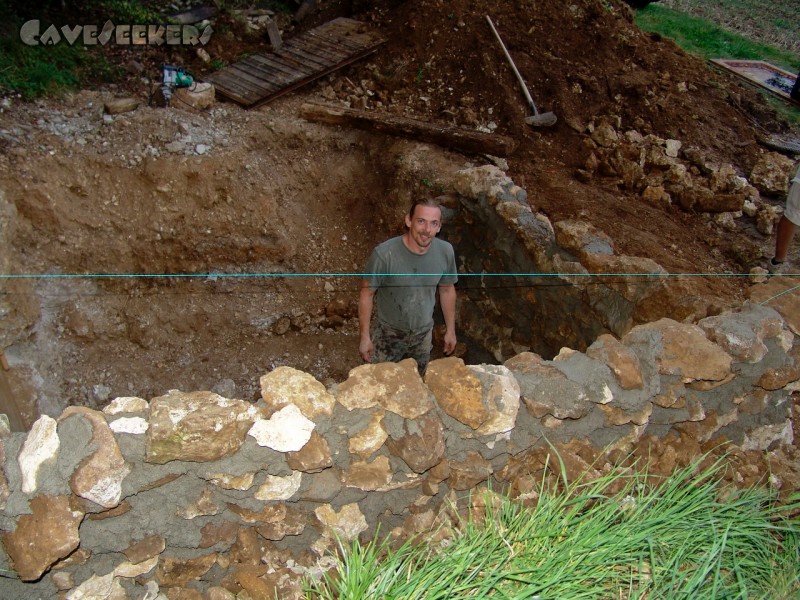 Rostnagelhöhle: Stolz.