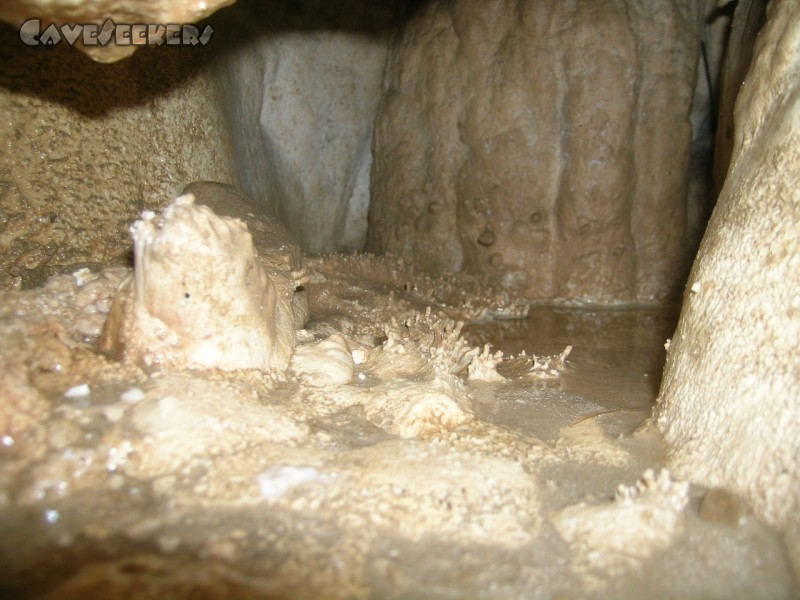 Schlüssellochhöhle: Filligran.