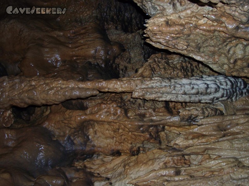 Schönsteinhöhle: Um Gottes Willen! Ein Hochkant-Bild. Unfassbar. Welch' Schande.