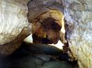 Schwarzmooskogel Eishöhle - Blick nach Oben kurz vor dem Eissee.