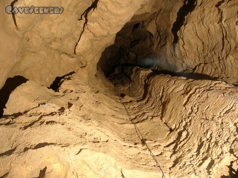 Silberloch: Der Schacht - anständig Fotografiert.