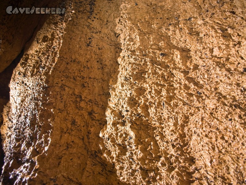 Sternponor: Grobe Wandprofile, war vermutlich mal ein Ozean