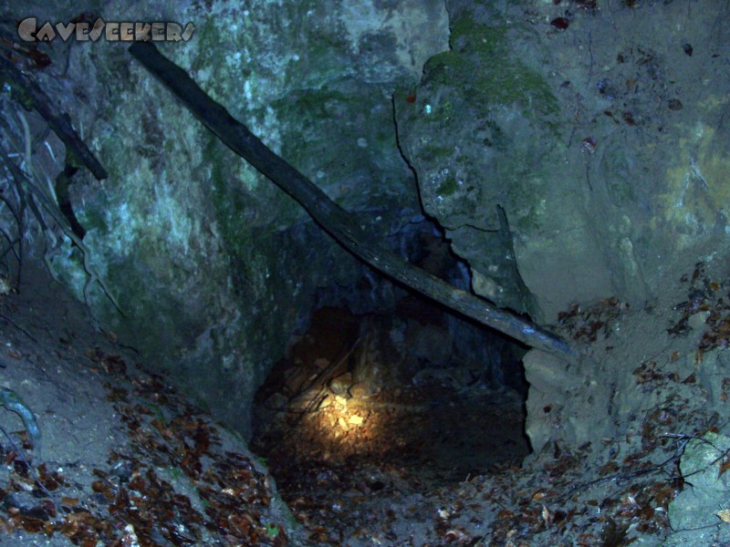 Trudenhöhle: Das Eingangsloch