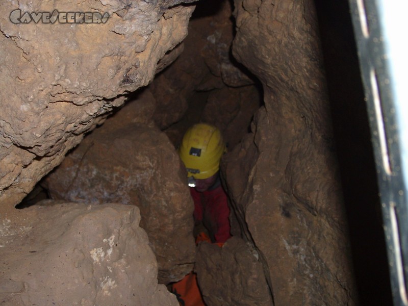 Warm Kalt Höhle: Ausstieg 2.