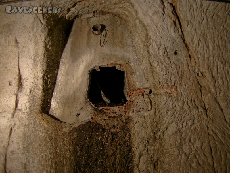 Weißenburger Sommerkeller: Belüftungsschacht