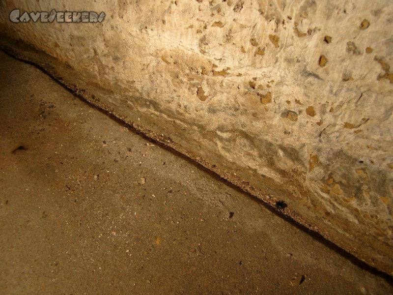 Weißenburger Sommerkeller: Sogar an die Ablaufrinne wurde gedacht.