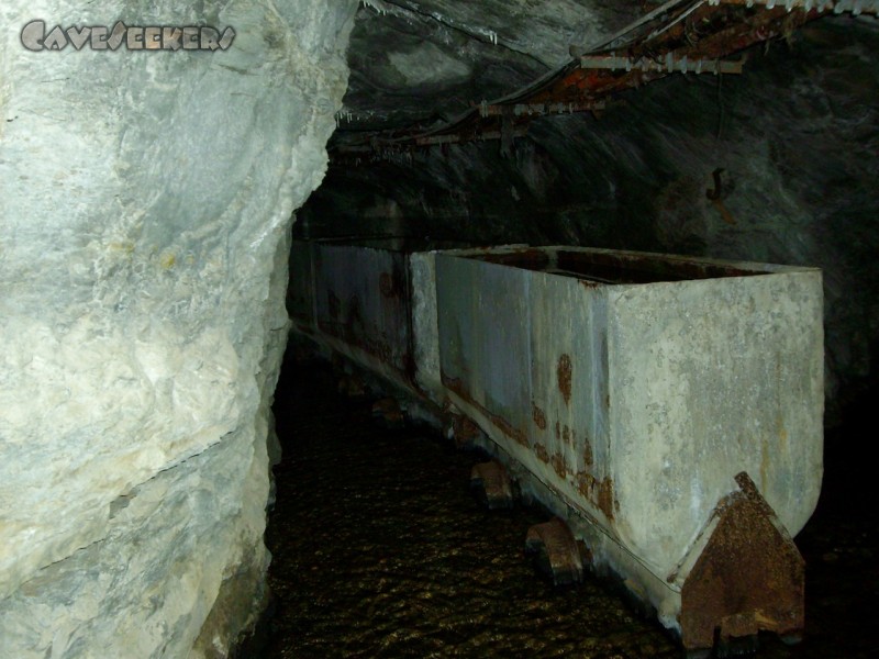 Zinkerzbergwerk Hochsauerland: Warten auf den nächsten Einsatz.